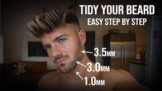 Easy amp Effective Beard Tidying Tutorial [upl. by Talie]