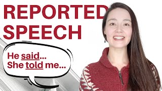 REPORTED SPEECH  INDIRECT SPEECH  DIRECT SPEECH  statements questions commands [upl. by Azal406]