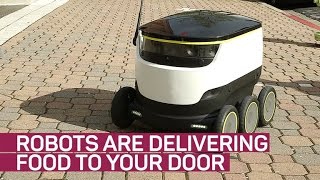 Robots are delivering food to your door [upl. by Zweig]