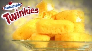 Make Homemade Mini Twinkies  Dessert Ideas  Just Add Sugar [upl. by Naes]