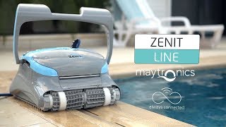 Dolphin Zenit line  Robotic Pool Cleaners by Maytronics [upl. by Teraj]