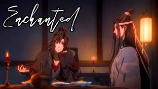 Enchanted  WangXian  Lan WangJi x Wei WuXian AMV Mo Dao Zu ShiFounder of diabolism [upl. by Theola]