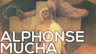 Alphonse Mucha A collection of 111 paintings HD [upl. by Atinihc]