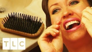 Woman Uses Her Hair as Dental Floss To Save Money  Extreme Cheapskates [upl. by Amary]