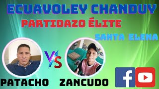 Ecuavoley chanduy Patacho 🆚️ Zancudo en la cancha de la feria [upl. by Zetnas]