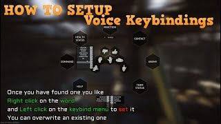 Escape From Tarkov  How to Easily set Voice Commands [upl. by Lean]