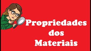 Propriedades dos materiais [upl. by Pytlik704]