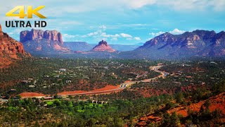 Sedona Arizona 4K  Red Rock Scenic Byway Complete Scenic Drive  Driving Through Downtown Sedona [upl. by Dijam732]