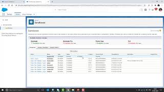How to create a Sandbox in Salesforce [upl. by Natsyrt]
