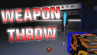 WEAPON THROW Captive ROBLOX [upl. by Mchail]