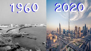 Evolution of Dubai 1960  2020 [upl. by Lundeen388]