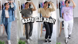 Super Cute Nasty Gal TryOn Haul Fall Pieces [upl. by Eendyc471]