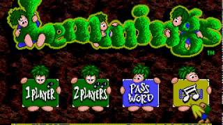 Mega Drive Longplay 525 Lemmings [upl. by Aman]