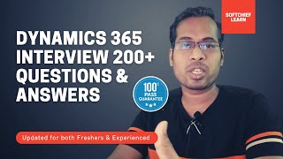 Dynamics 365 CRM  CE interview questions and answers for Freshers and Experienced  TCS  Accenture [upl. by Linn831]