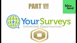 How to do surveys correctly in bloxland [upl. by Christoffer]