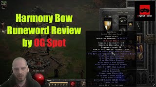 Diablo 2 Resurrected  Harmony Bow Runeword [upl. by Yalonda]