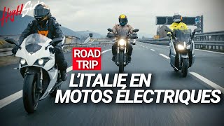 Roadtrip  LItalie en motos électriques [upl. by Noterb416]