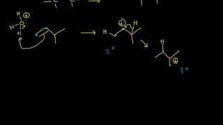 Hydration  Alkenes and Alkynes  Organic chemistry  Khan Academy [upl. by Fernas]