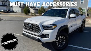 Must have Accessories for the 2022 Tacoma [upl. by Nessi]