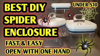 How to make your own Enclosure  Tarantula \ Spider [upl. by Hendrika]