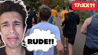 Things get ROWDY at PARKRUN [upl. by Annahaj]