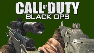 Call of Duty Black Ops  All Weapons Showcase [upl. by Donetta]