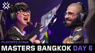 VALORANT Masters Bangkok  Playoffs  Day 1 [upl. by Etnoed]