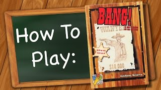 How to play BANG [upl. by Atinnod]