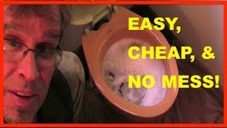 How to Unclog a Toilet  Clogged toilet TRADE SECRET [upl. by Erkan20]