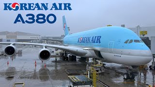 🇺🇸 Los Angeles LAX to Seoul ICN 🇰🇷 Korean Air Airbus A380  FULL FLIGHT REPORT Polar route [upl. by Terence]