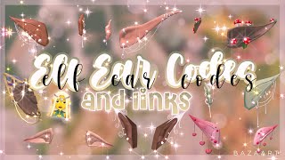 Elf Ear Codes and Links  Roblox [upl. by Sile]