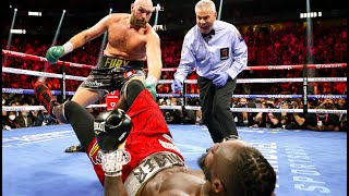 Tyson Fury England vs Deontay Wilder USA III  KNOCKOUT BOXING fight HD [upl. by Nileak]