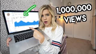 This Is How Much YouTube Paid Me For My 1000000 Viewed Video not clickbait [upl. by Mikkanen]