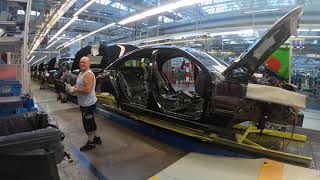 4K Inside the Mercedes S Class Car Factory in Sindelfingen Germany [upl. by Acirderf400]