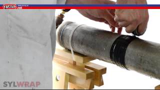 Leaking Pipe Repair  Sylmasta Pipe Burst Tape PART 1 [upl. by Leahcar]