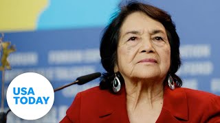 Dolores Huerta is still organizing and pushing for change 60 years on  Women of the Century [upl. by Emorej]