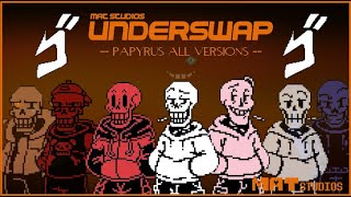 UnderSwap Papyrus All Versions [upl. by Caylor]