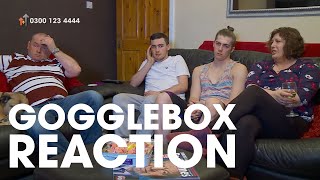 The Gogglebox Reaction to Lloyds Story  Stand Up To Cancer [upl. by Eioj]