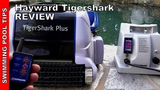 Hayward TigerShark® Robotic Pool Cleaner  Review [upl. by Achilles]