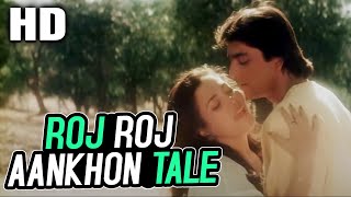 Roj Roj Aankhon Tale  Asha Bhosle Amit Kumar  Jeeva 1986 Songs  Sanjay Dutt Mandakini [upl. by Yhtomit]