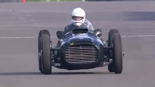 BRM V16 at Goodwood Revival  Great V16 Sound [upl. by Anak630]