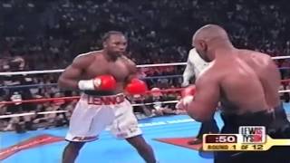 Lennox quotThe Lionquot Lewis vs quotIronquot Mike Tyson  2002 Highlights [upl. by Anotal]