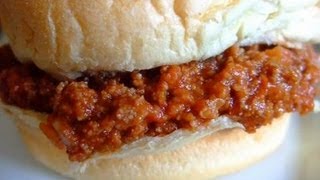 Homemade Sloppy Joes [upl. by Messere606]