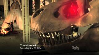 Triassic Attack Syfy Original trailer [upl. by Auqinat]