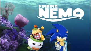 Bowser Jr amp Sonic Watches Finding Nemo [upl. by Ortiz]