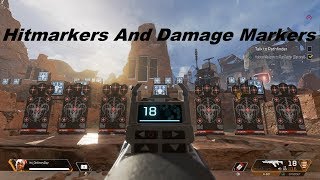 How To Change Hitmarkers And Incoming Damage Indicator InDepth Explanation  Apex Legends [upl. by Niac]