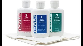 Novus Plastic Polish Test and Review [upl. by Dyraj]