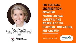 Creating Psychological Safety in the Workplace for Learning Innovation and Growth [upl. by Sarnoff]