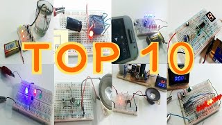 TOP 10 Mejores Proyectos electronicos🔌💡 [upl. by Freud]