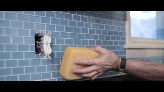 How to Install a Tile Backsplash [upl. by Kitti447]